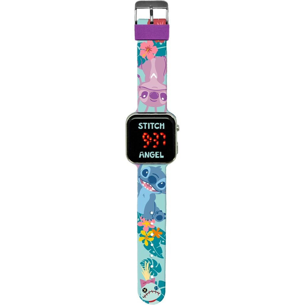 Reloj Led Stitch Disney