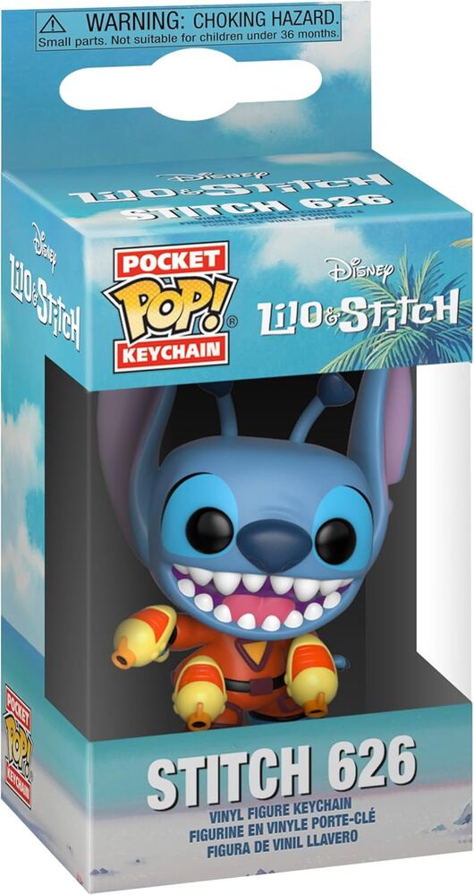 Funko Pop! Llavero Pocket Lilo & Stitch - Stitch Exclusive — DISNEY