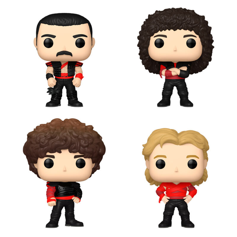 Blister 4 Figuras POP Queen