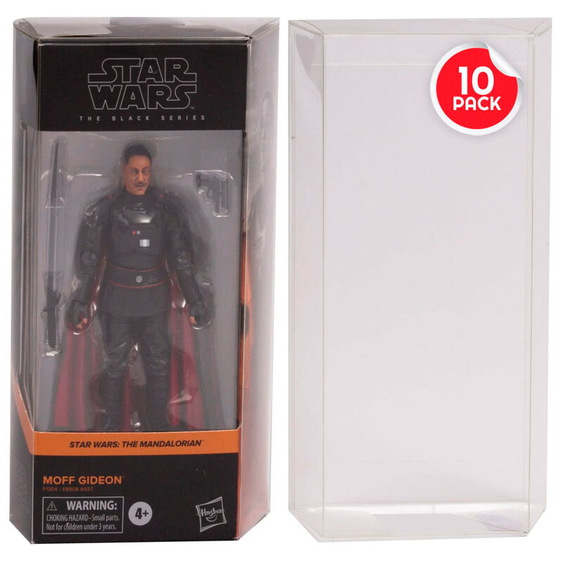 Set 10 protectores caja lateral The Black Series Star Wars Hasbro Frikytopia