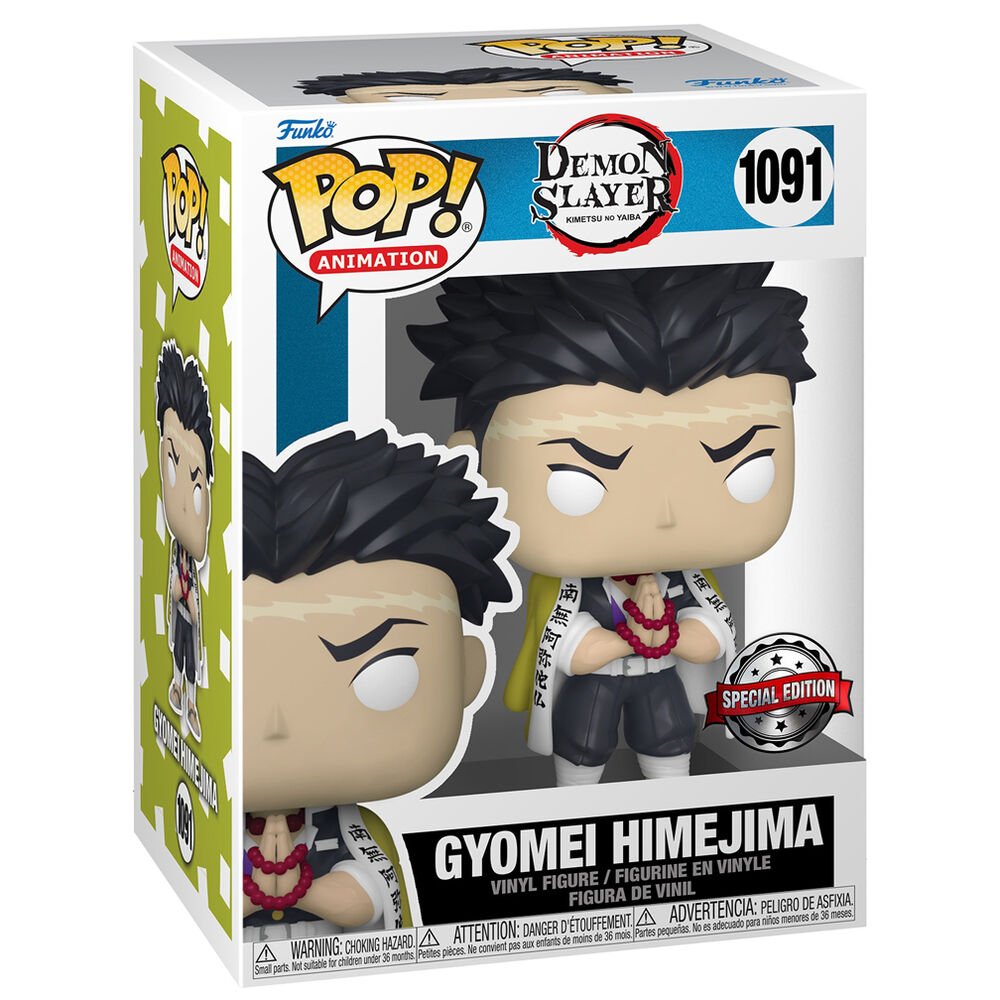 Figura POP Demon Slayer Kimetsu No Yaiba Gyomei Himejima Exclusive