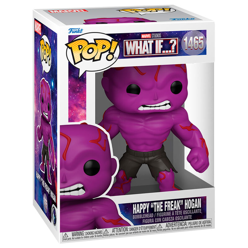 ¿Qué pasaría si...? POP! Animation Vinyl Figura Happy The Freak Hogan 9 cm Frikytopia