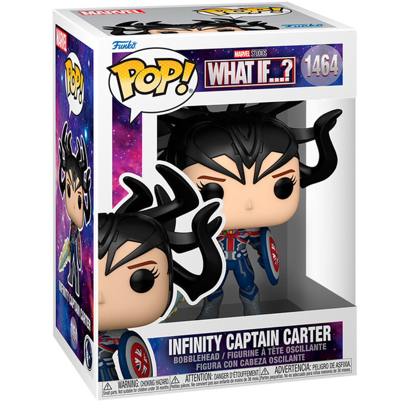 Funko Pop! What IF Infinity Captain Carter — MARVEL