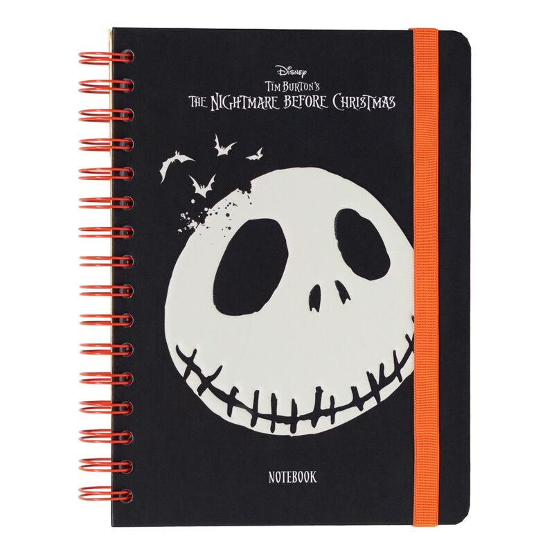 Cuaderno A5 Pesadilla Antes de Navidad Disney Frikytopia