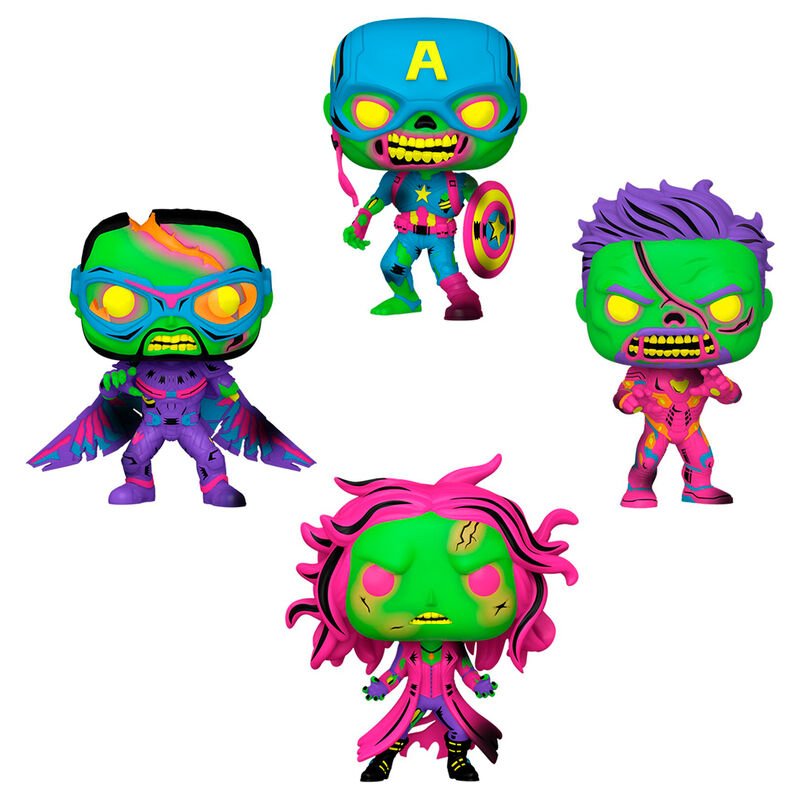 Funko Pop! Blister 4 figuras What If...? Exclusive — MARVEL