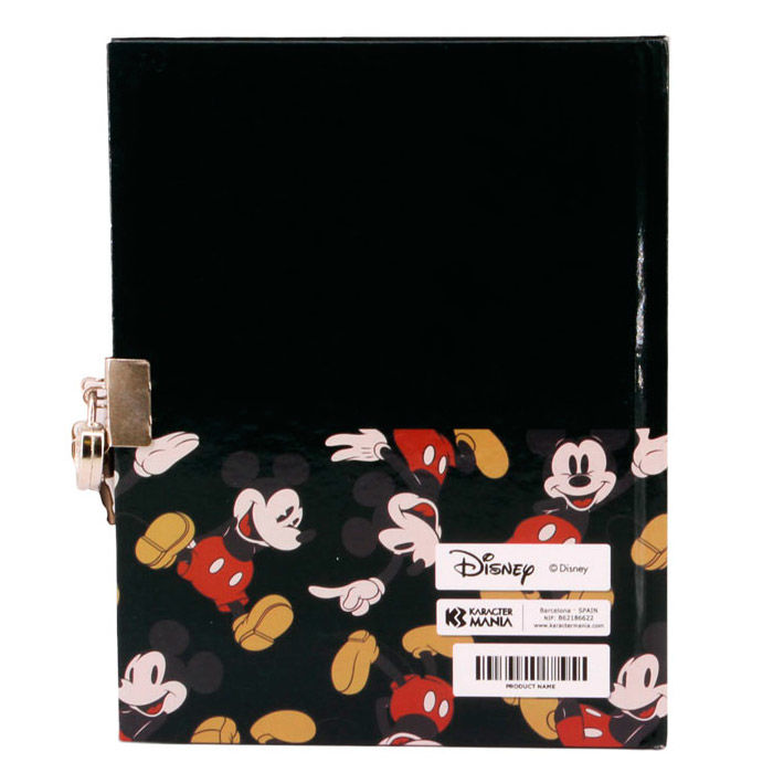 Diario Llave Mickey True Disney