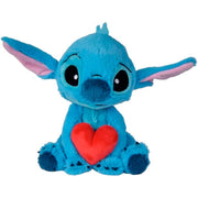 Peluche Corazon Stitch Disney 25 cm