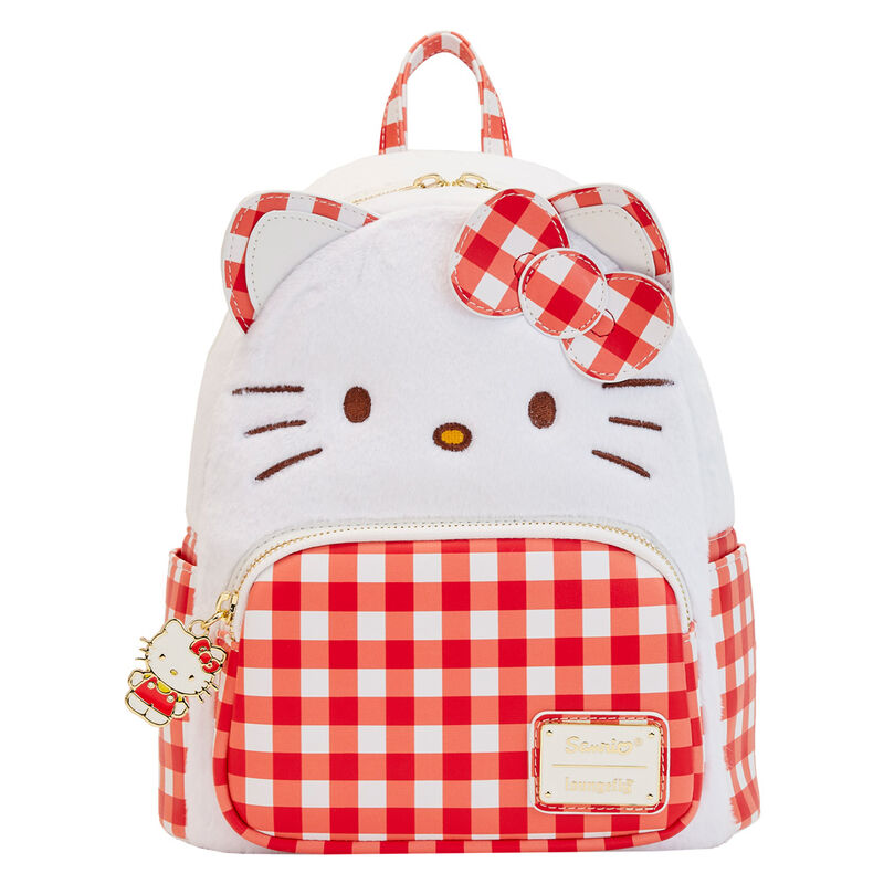 Sanrio by Loungefly Mini Mochila Hello Kitty Gingham Cosplay Frikytopia