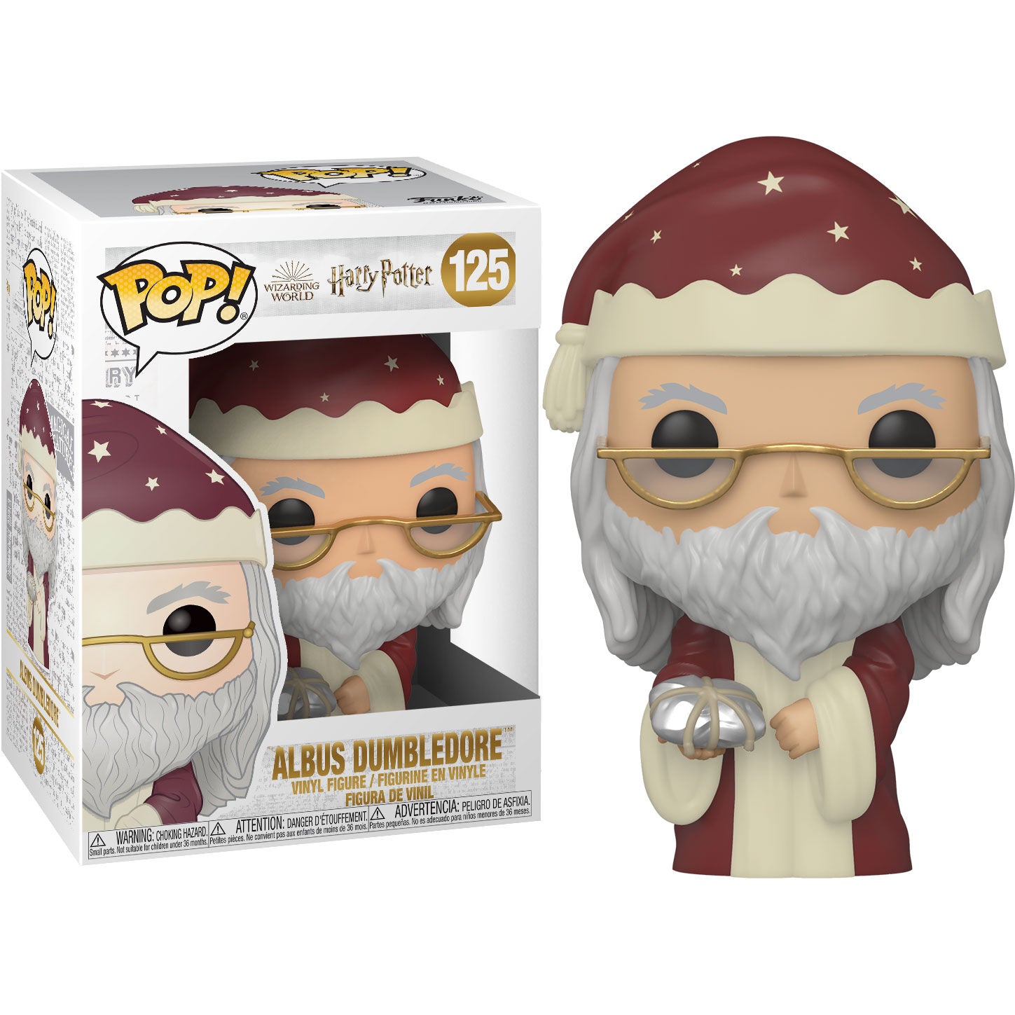 Figura POP Harry Potter Holiday Dumbledore Frikytopia