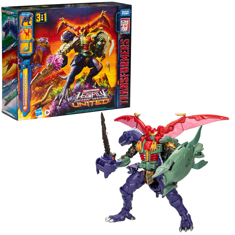 Figura Magmatron Beast Wars Universe Commander Class Legacy United Transformers 25 cm