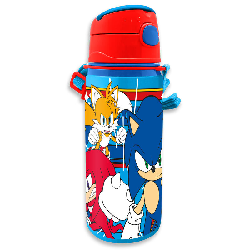 Cantimplora aluminio Sonic The Hedgehog 600ml Frikytopia