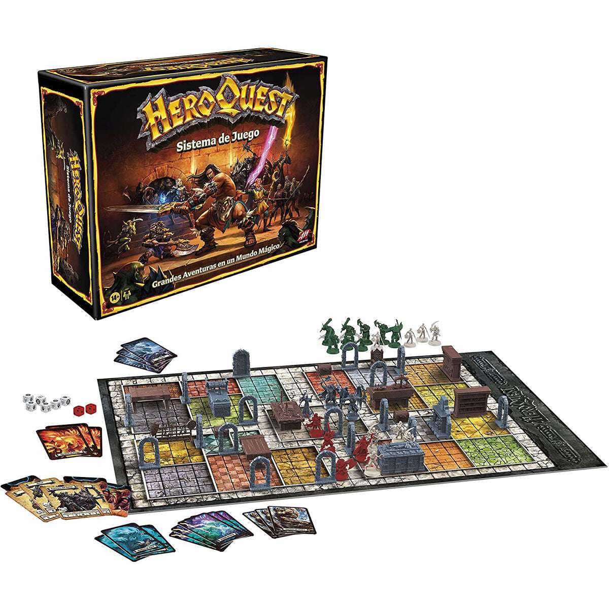 Juego de mesa heroquest basico Frikytopia