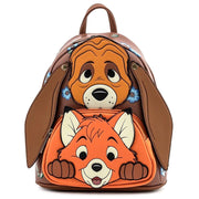 Mochila Tod y Toby Disney Loungefly 26 cm