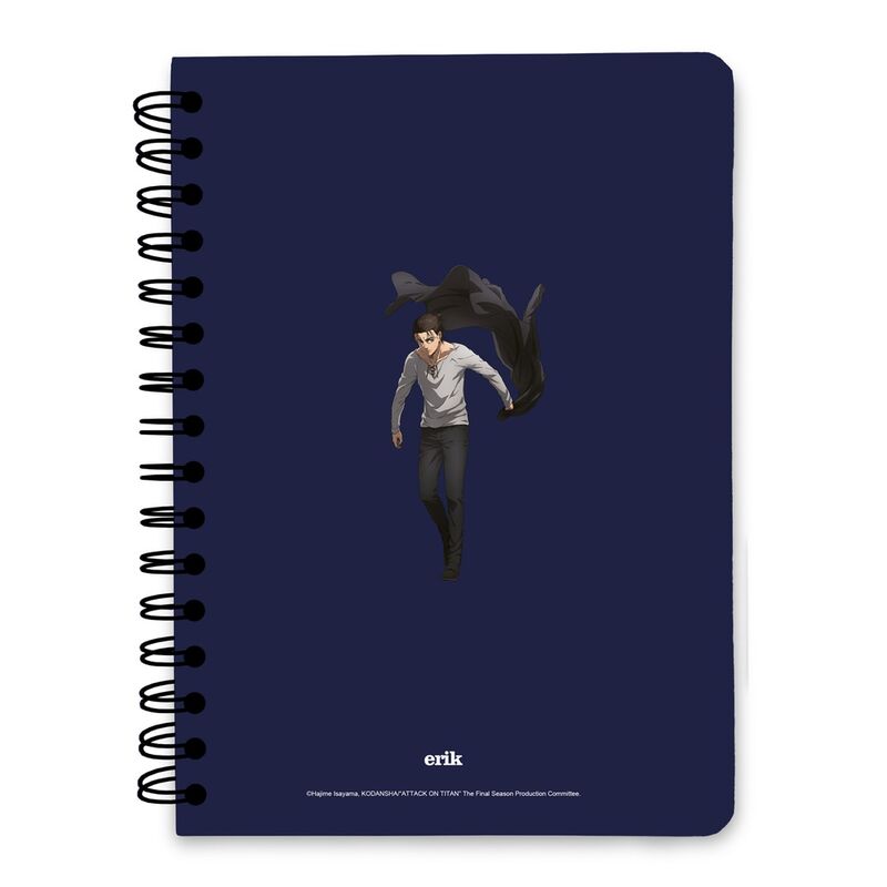 Cuaderno A5 Attack On Titan