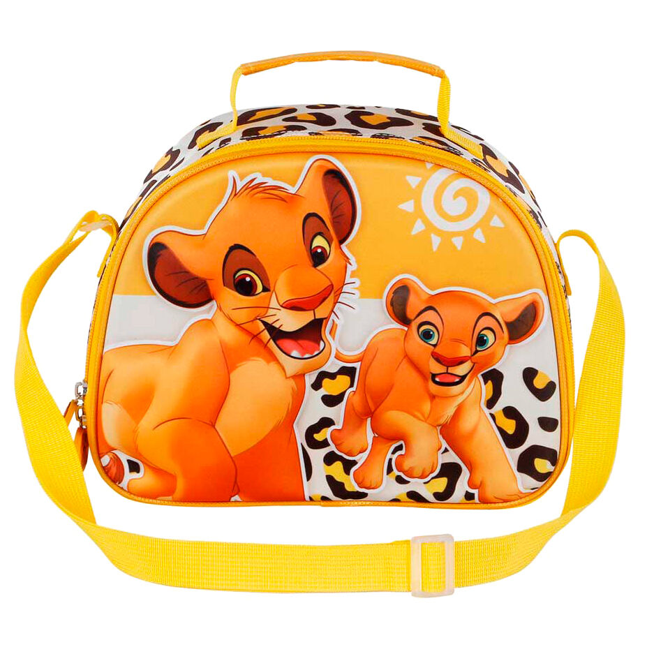 Bolsa portameriendas 3D Africa El Rey Leon Disney Frikytopia