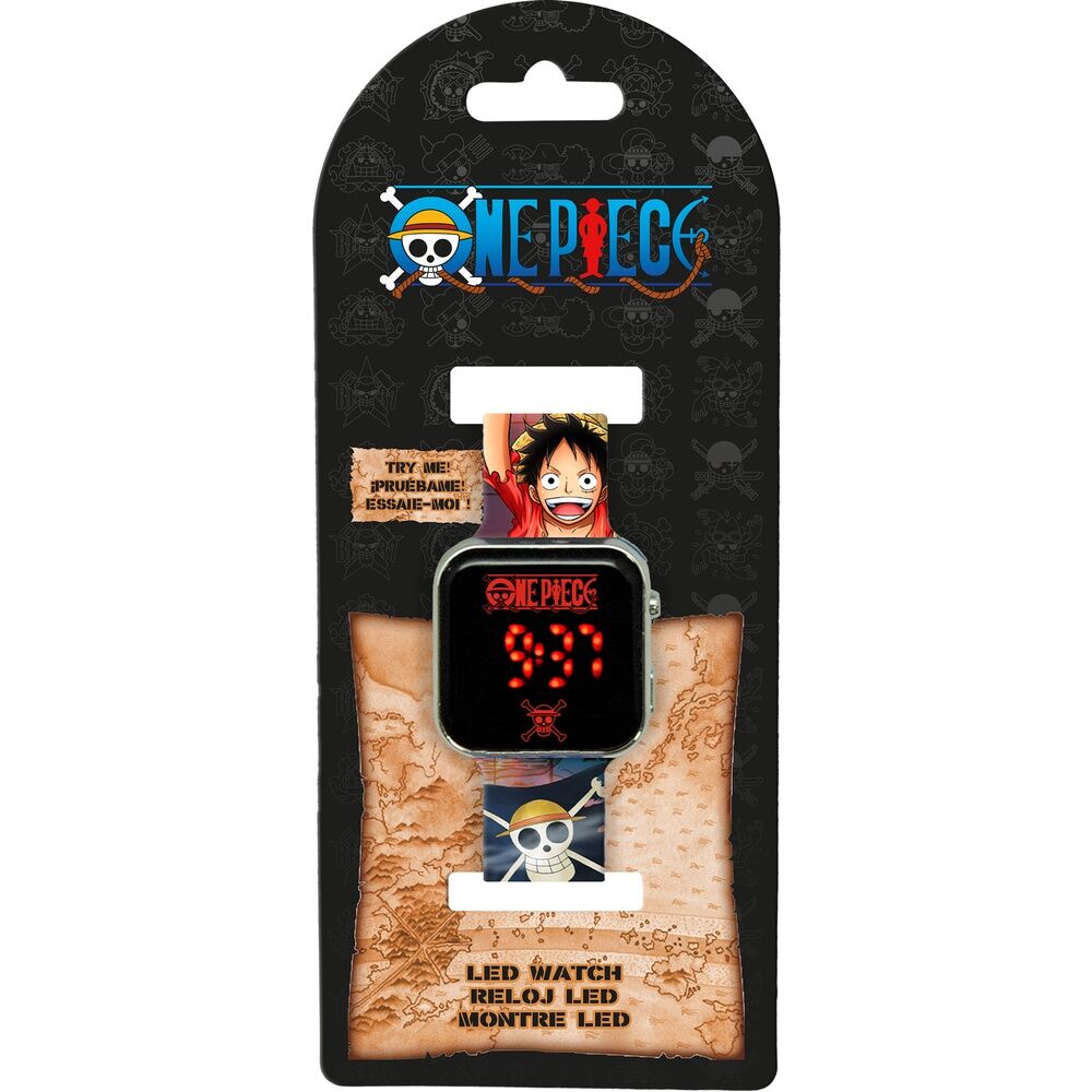 Reloj led One Piece Frikytopia