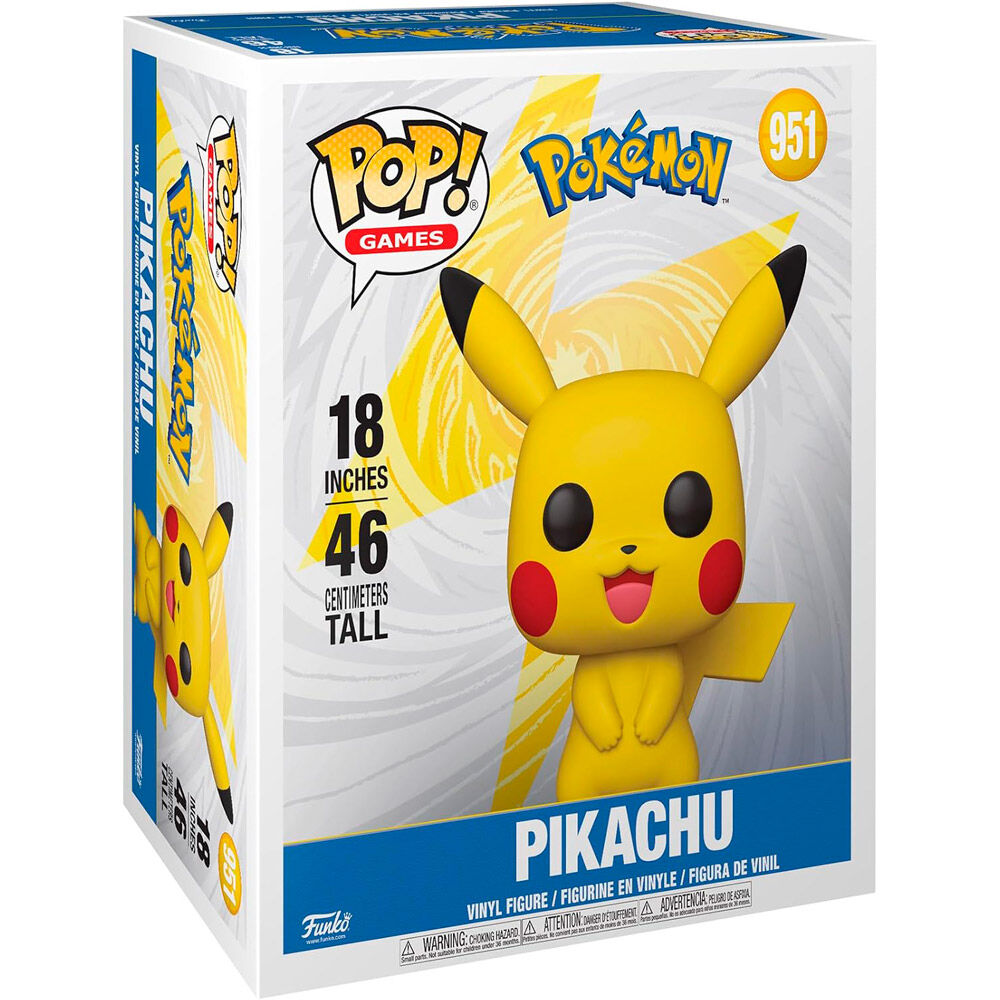 Figura POP Mega Pokemon Pikachu 46 cm