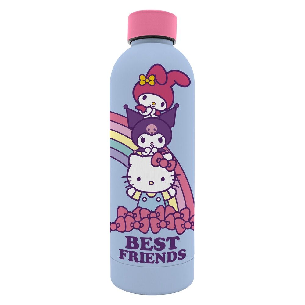 Botella acero inoxidable Hello Kitty and Friends 800ml Frikytopia