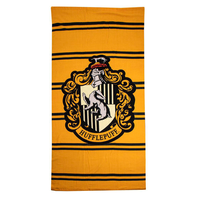 Toalla Hufflepuff Harry Potter microfibra Frikytopia