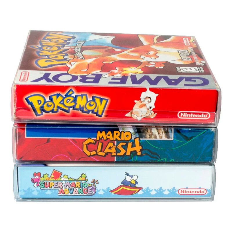 Caja de PET Pack de 25 Protector para Game Boy/GBA Games