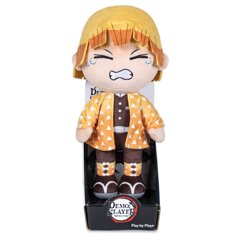 Peluche Zenitsu Agatsuma Demon Slayer Kimetsu No Yaiba 27 cm