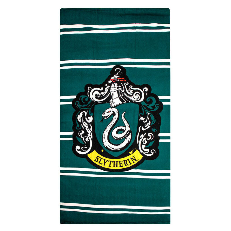Toalla Slytherin Harry Potter microfibra Frikytopia