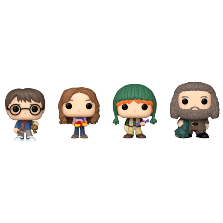 Arbol con 4 Figuras Pocket POP Harry Potter