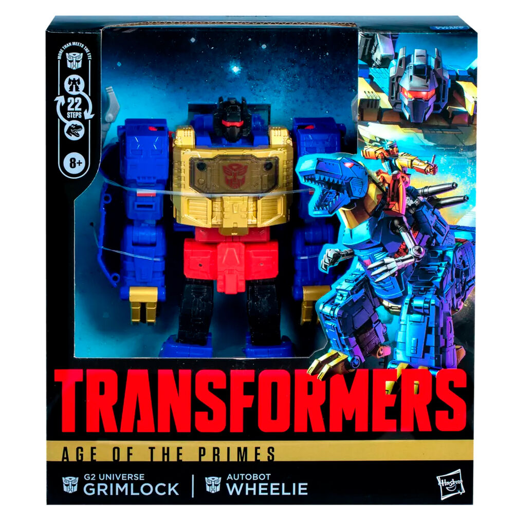 Transformers Age of the Primes Leader Class Figura G2 Universe Grimlock 19 cm Frikytopia
