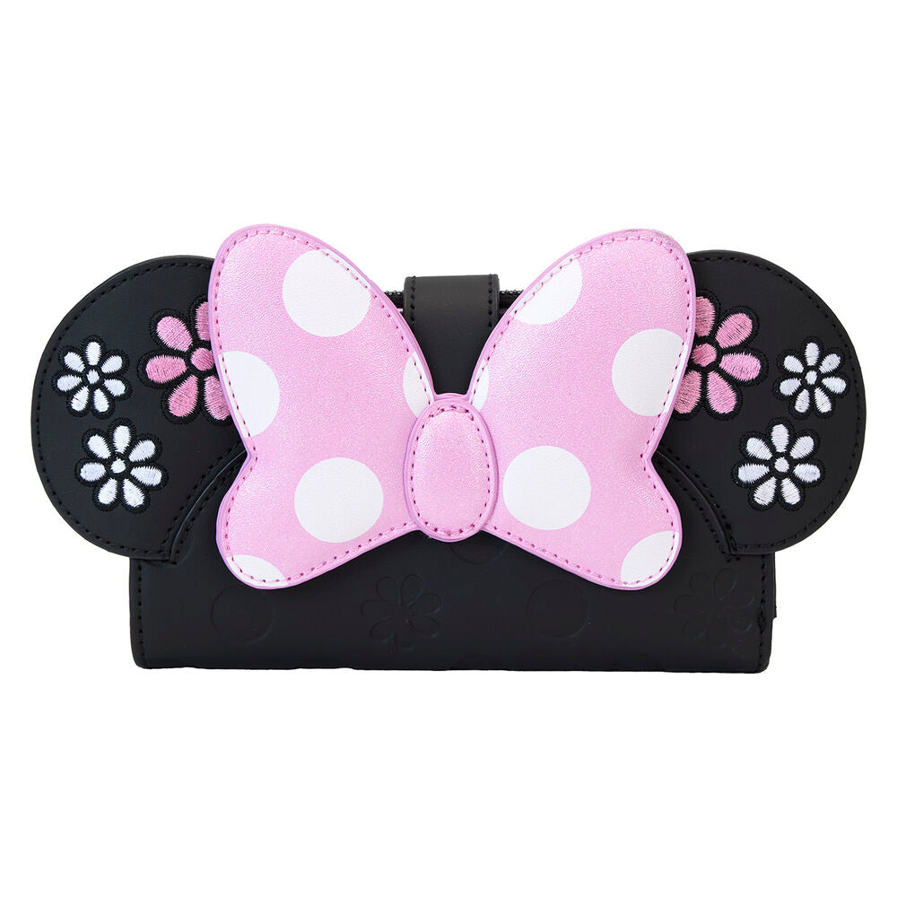 Cartera Floral Rock the Dots Minnie Disney Loungefly Frikytopia