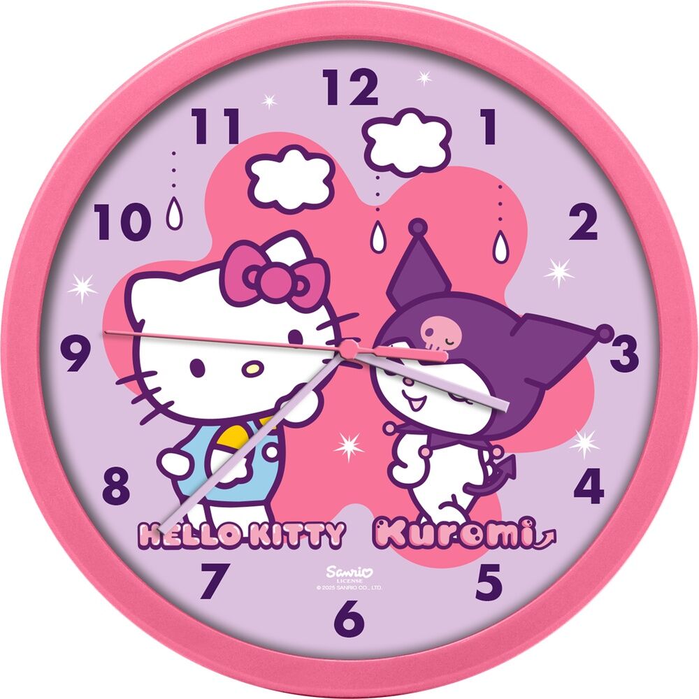 Reloj pared Hello Kitty and Friends Frikytopia