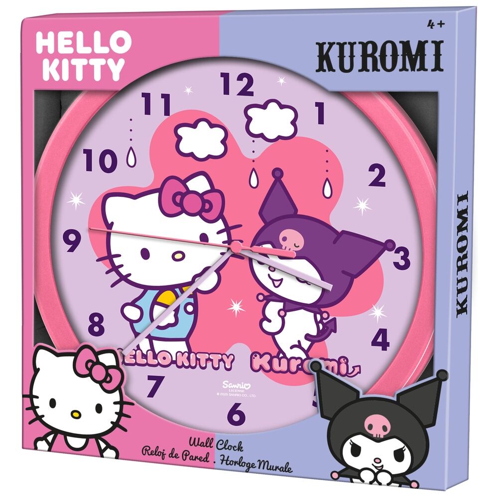 Reloj Pared Hello Kitty And Friends