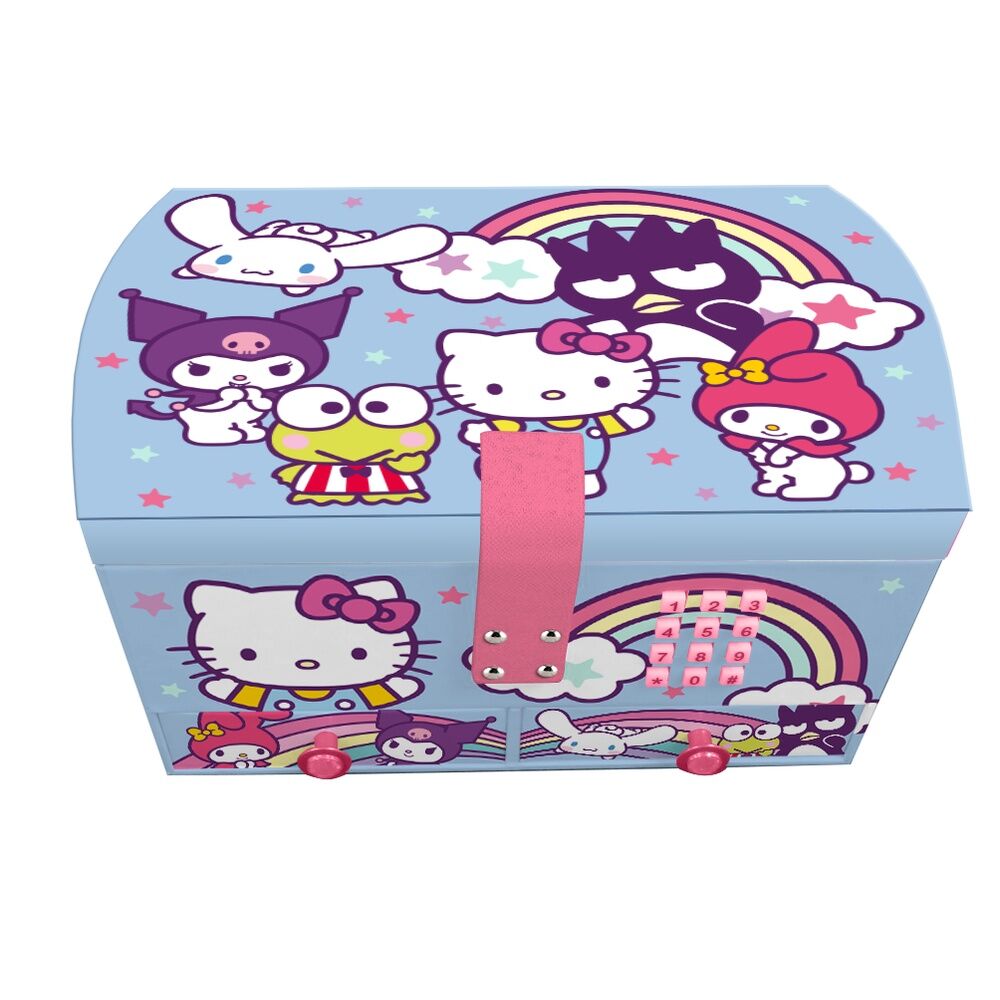 Joyero secreto Hello Kitty and Friends sonido Frikytopia