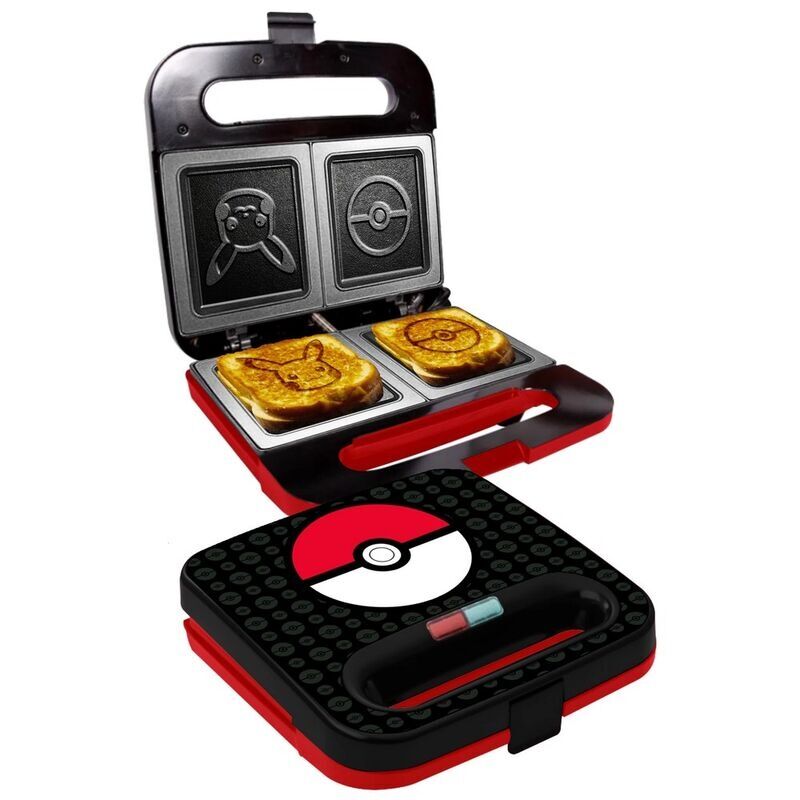 Sandwichera Pokemon prepara sandwiches con tus personajes favoritos Frikytopia