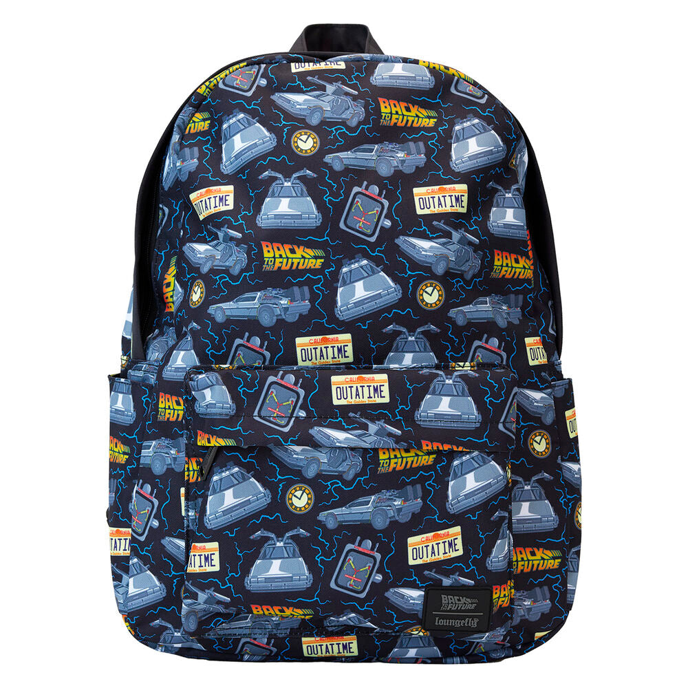 Mochila Nylon 40th Anniversary Regreso al Futuro Loungefly 44 cm Frikytopia