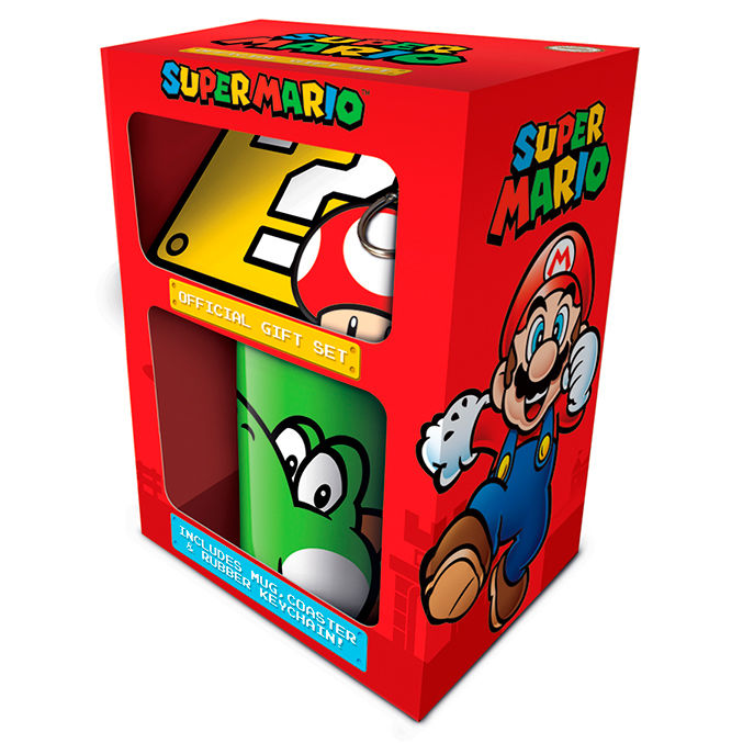 Super Mario Pack de Regalo Yoshi Frikytopia