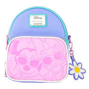 Disney By Loungefly Mochila Mini Daisy Duck & Minnie Mouse Convertible