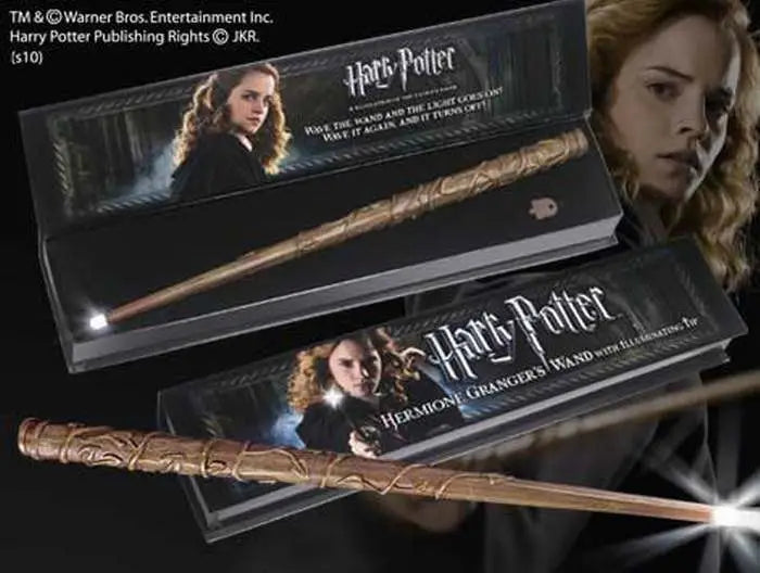 Varita Illuminating Hermione Granger Harry Potter