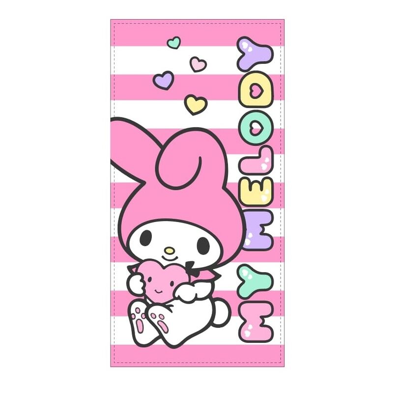 Toalla My Melody Sanrio microfibra Frikytopia