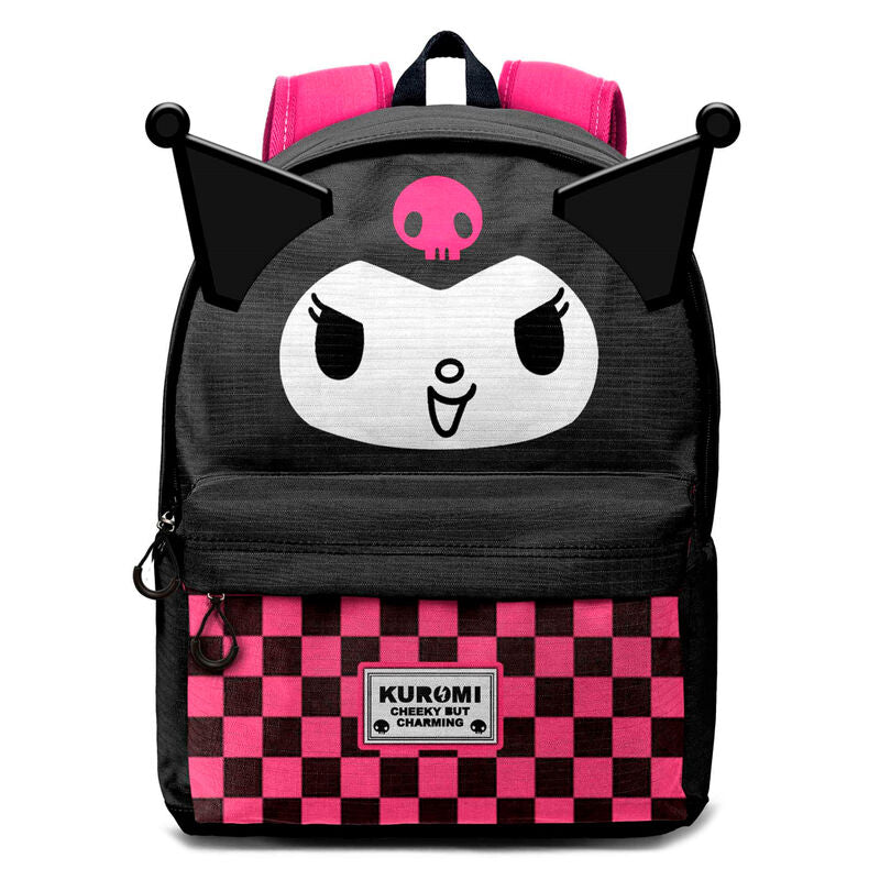 Sanrio Fan HS Mochila Kuromi Chess 2.2 Black
