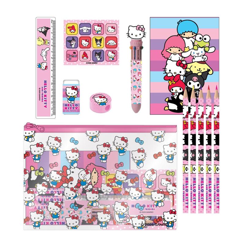 Set papeleria Hello Kitty Frikytopia