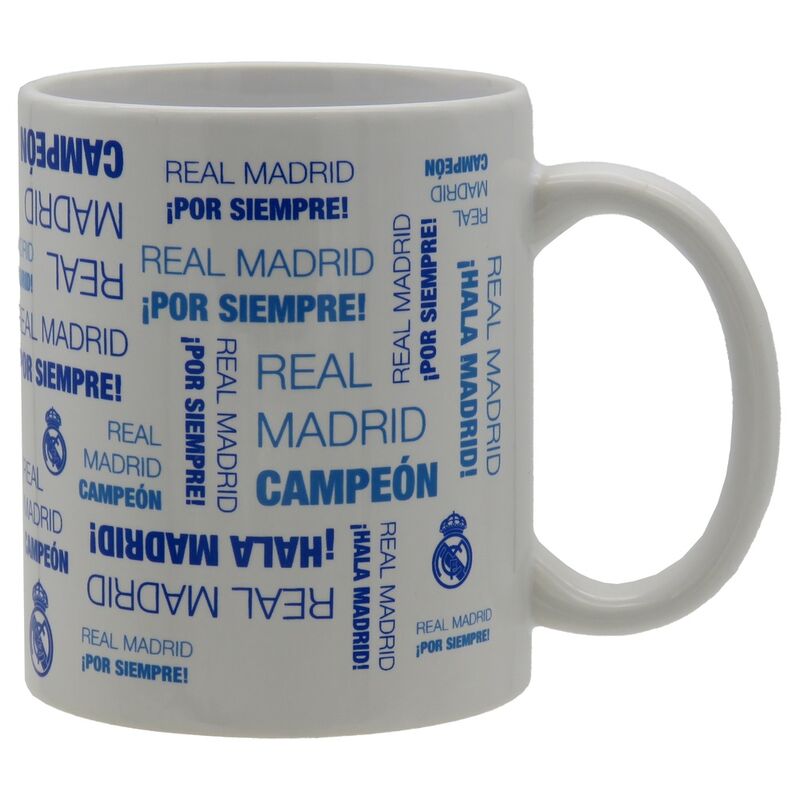 Taza ceramica Real Madrid 330ml Frikytopia