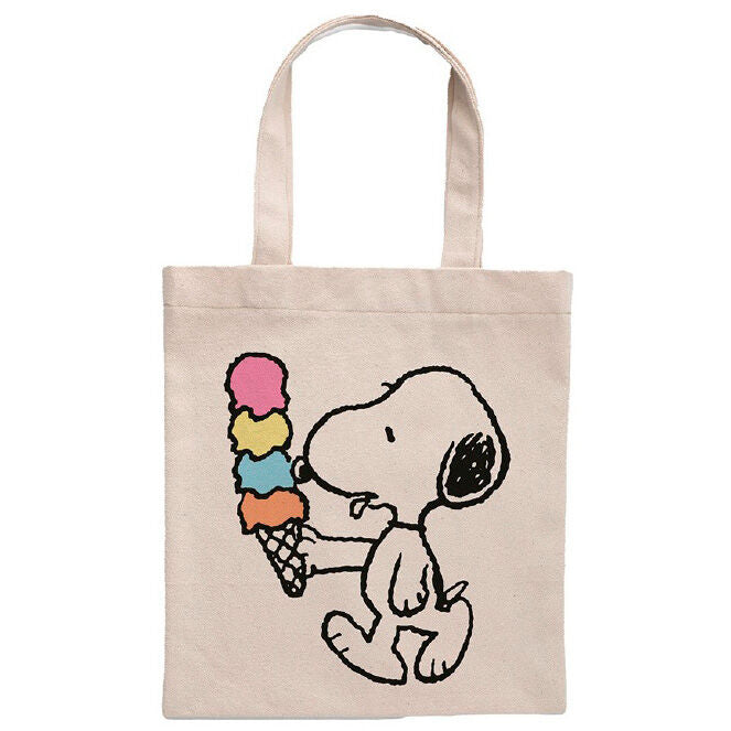 Bolsa shopping Ice Cream Snoopy Peanuts Frikytopia