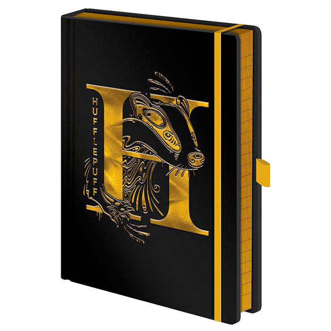 Harry Potter Libreta Premium A5 Hufflepuff Foil