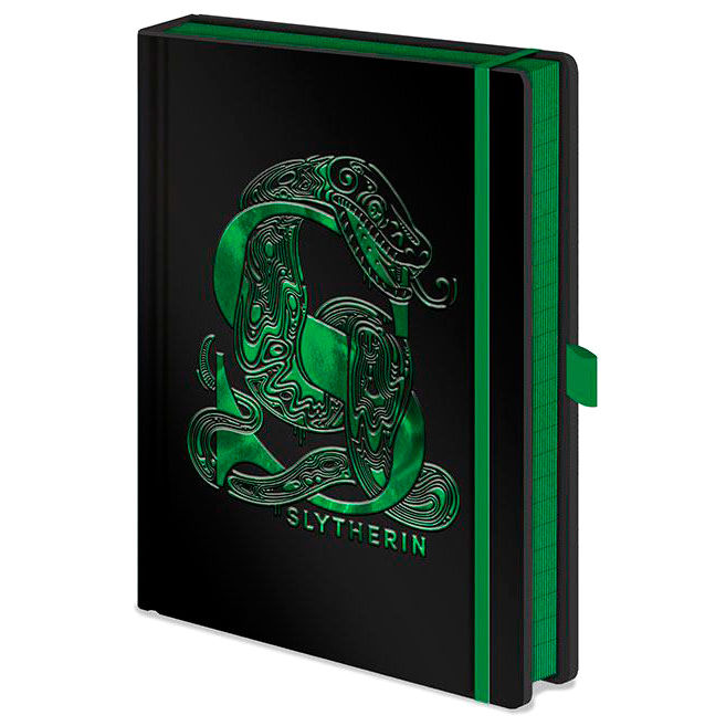 Cuaderno A5 Premium Slytherin Harry Potter