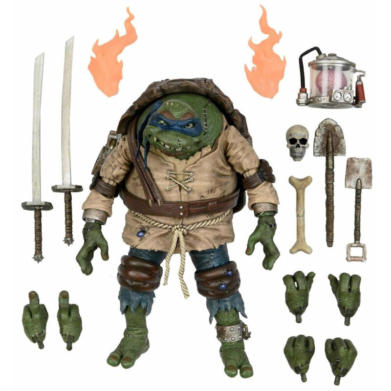 Figura Ultimate Leonardo As Hunchback Tortugas Ninja 18 cm Frikytopia
