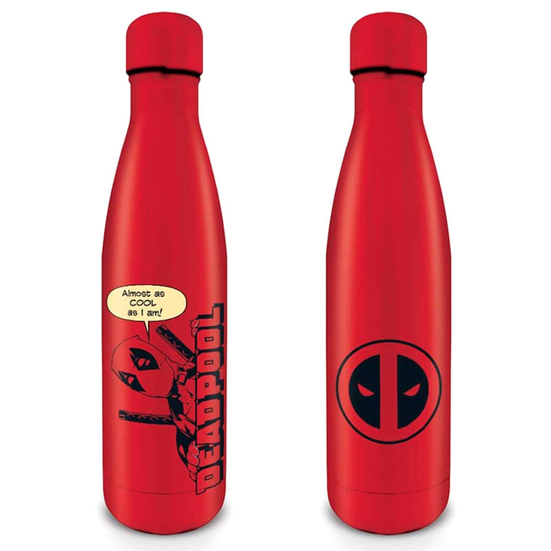 Botella metal Deadpool Marvel Frikytopia