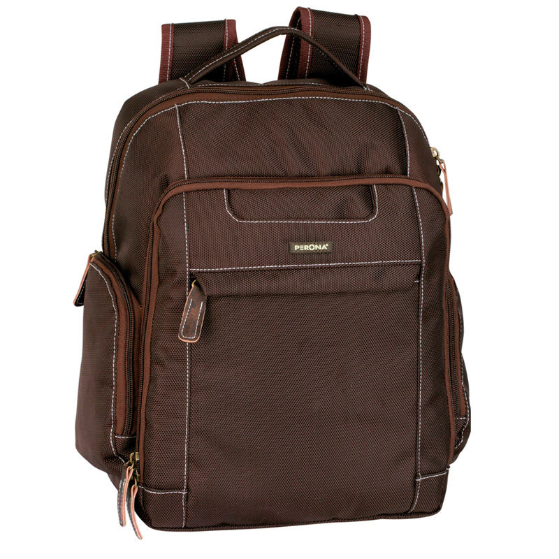 Mochila Ordenador Perona Business 36 cm Marron