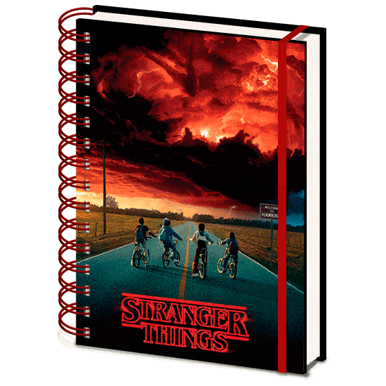 Cuaderno A5 lenticular Mind Flayer Stranger Things Frikytopia