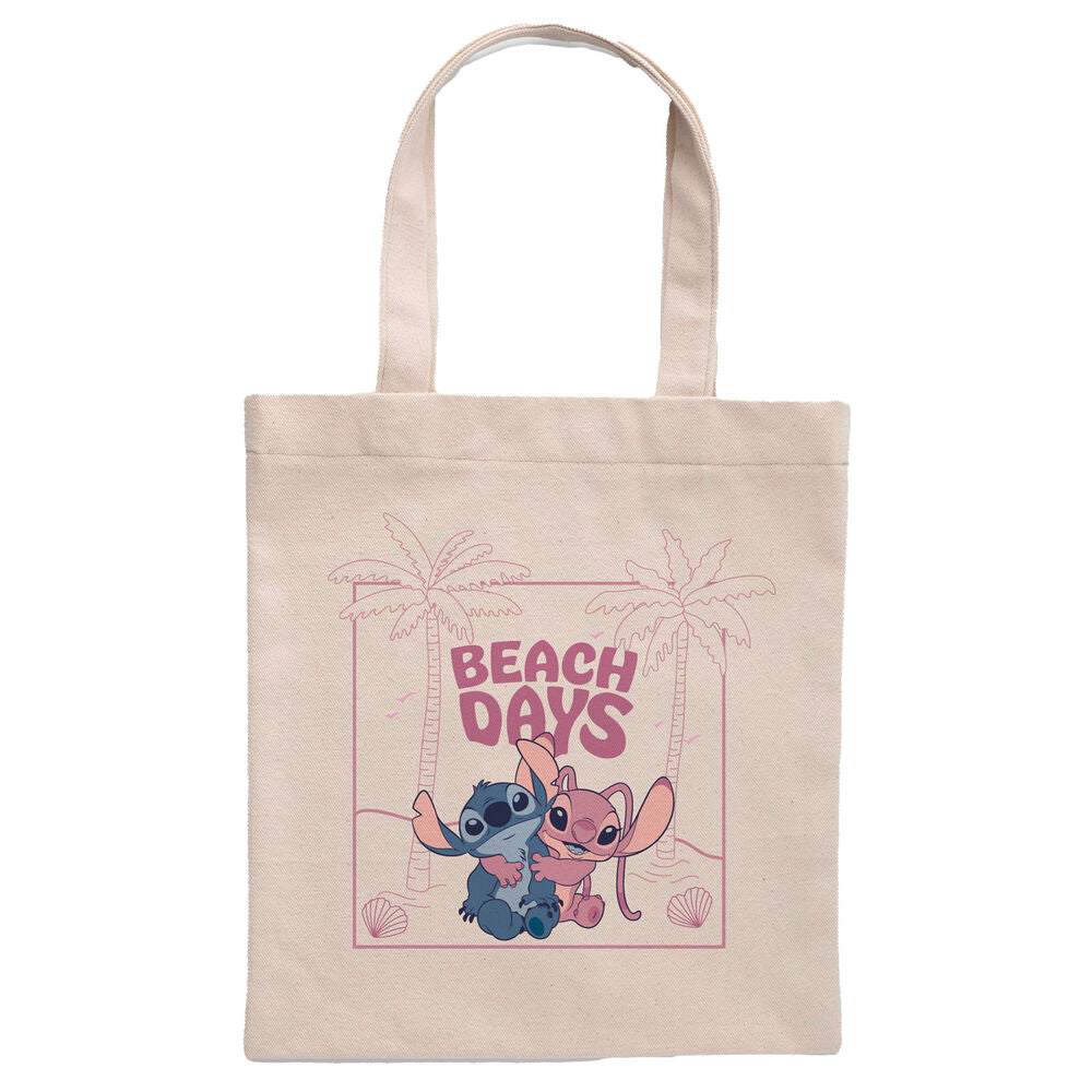 Bolsa shopping Beach Days Angel & Stitch Disney Frikytopia