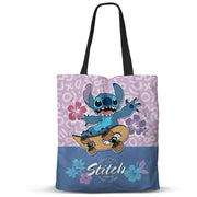 Bolsa Shopping Skate Stitch Disney 40 cm